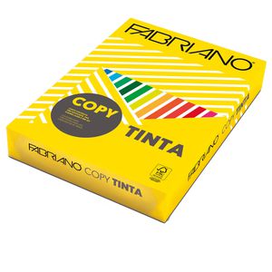 CARTA COPY TINTA A4 160gr 250fg col.forti GIALLO FABRIANO