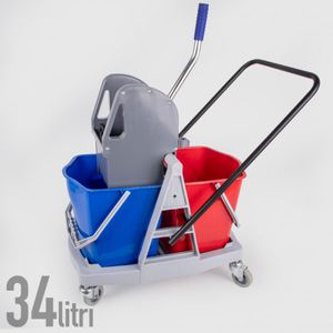 CARRELLO JACK LT34 2 SECCHI+STRIZZATORE